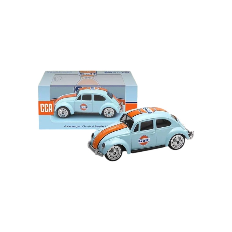 CCA Volkswagen Classical Bettle 1967 die-cast scale model car with acrylic case 1:54 Scale