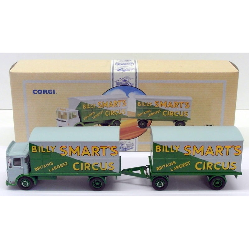 Corgi 1/43 Scale 97891 - AEC Mercury Truck & Trailer - Billy Smart's Circus