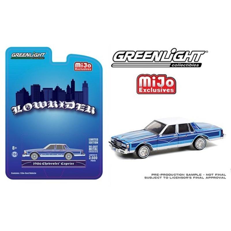 Greenlight 1:64 MiJo Exclusive Lowriders 1986 Chevrolet Caprice