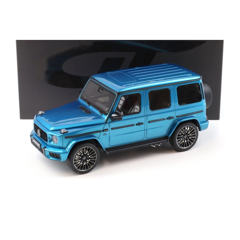 GT Spirit 2024 Mercedes Benz G63 AMG (W463) Hyper Blue Magno 1:18