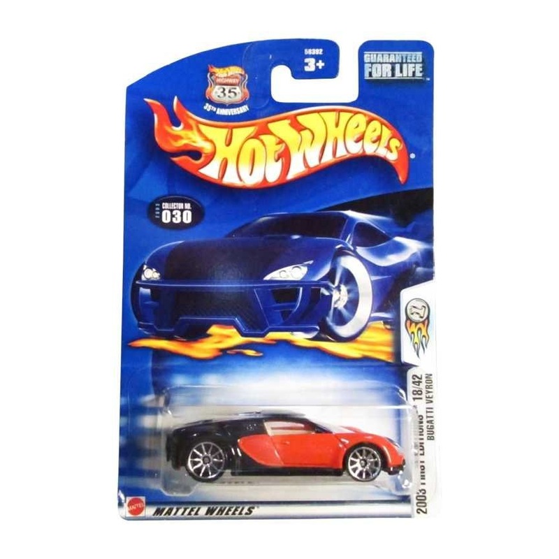 Hotwheels 2003 first editions Bugatti Veyron (with protector)
