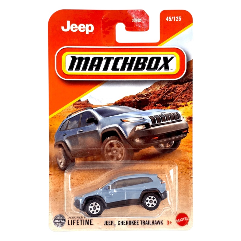 Matchbox Jeep Cherokee Trailhawk Imported Mainline 1:64 Scale