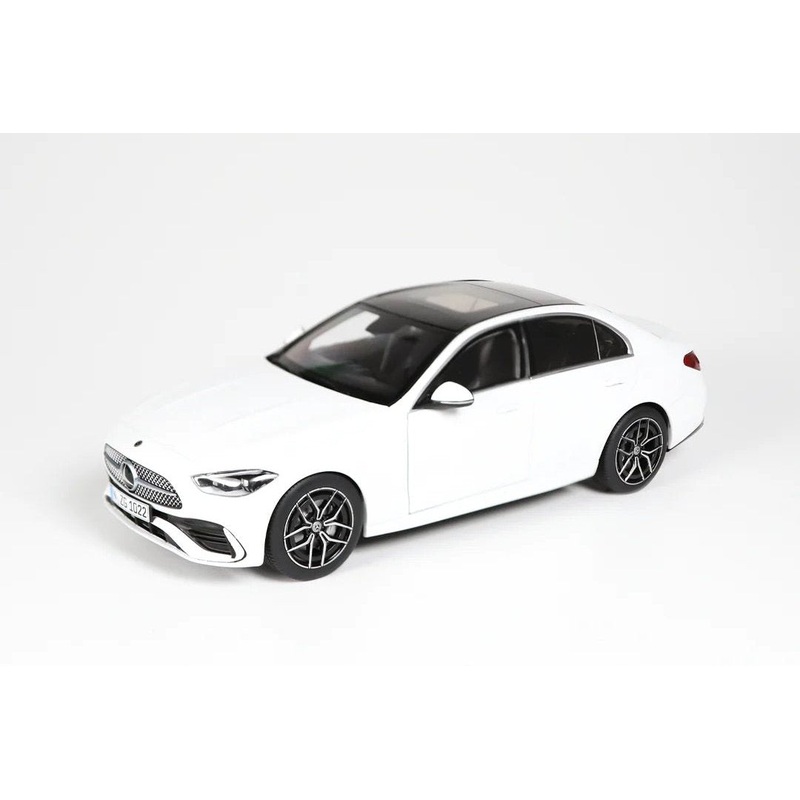 NZG 2022 Mercedes Benz C-Class (W206) Sedan Opalith White Bright 1:18