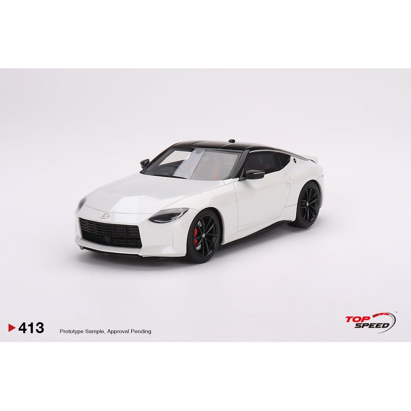 Topspeed 2023 Nissan Fairlady Z Version ST Everest White RHD 1:18