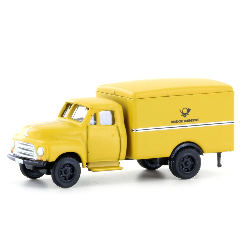 Truck Opel Blitz suitcase Deutsche Bundespost