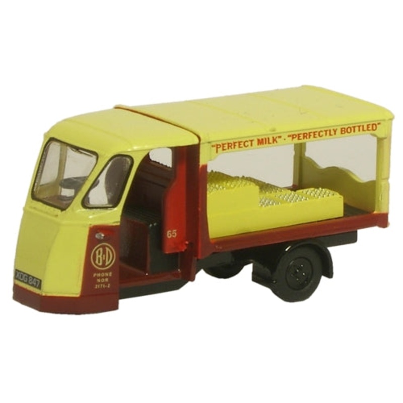 Wales & Edwards Standard Milk Float - 1:76 Scale