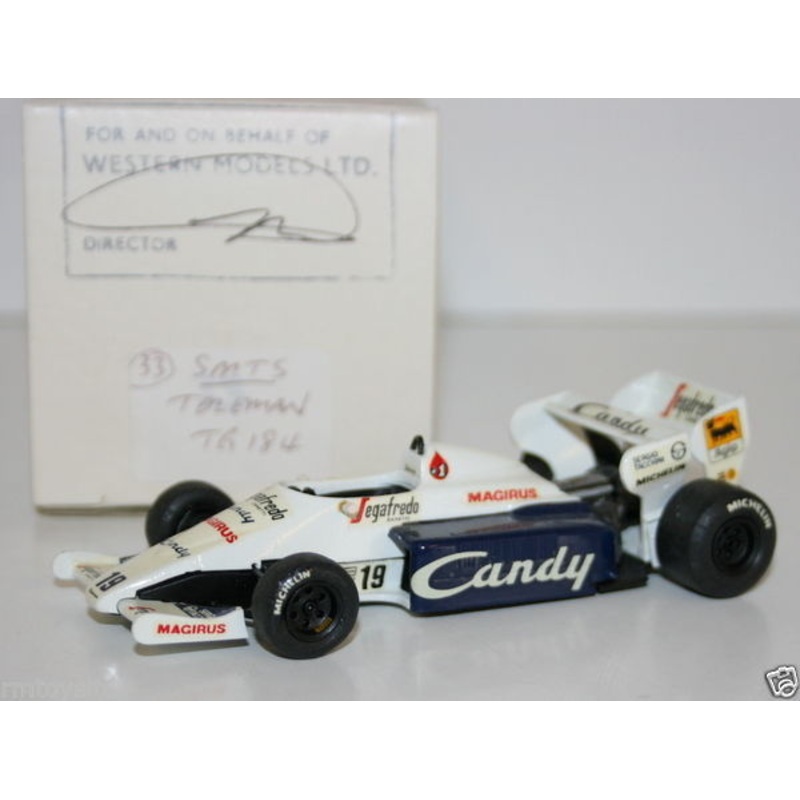 WESTERN MODELS MIKE STEPHENS 1st PROTOTYPE MODEL - SMTS - TOLEMAN TG184 - SENNA