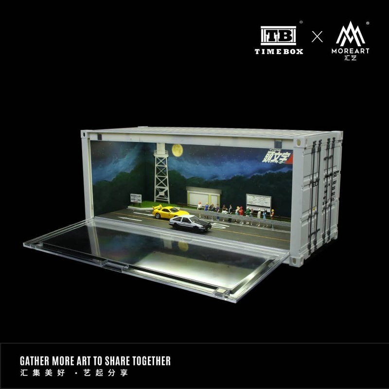 [ETA:  Apr 2025 ] Time Box  x MoreArt 1/64 ABS Container - Initial D(B Type) Livery