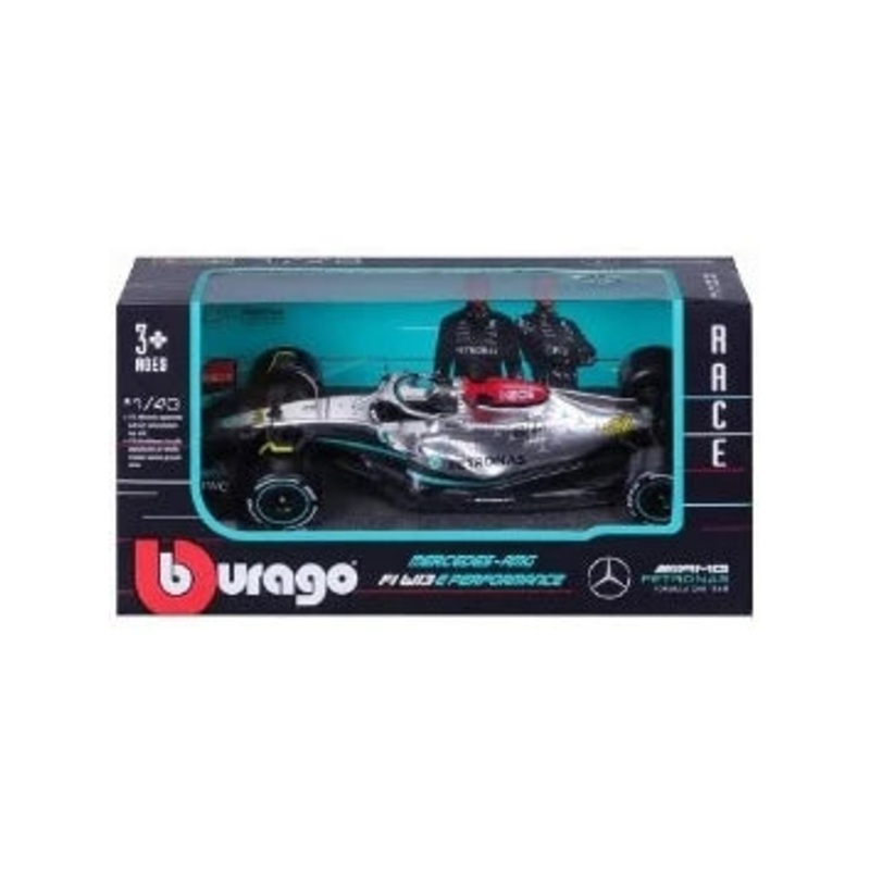 EXCLUSIVE Bburago Formula 1 (F1) Mercedes-AMG Number 6