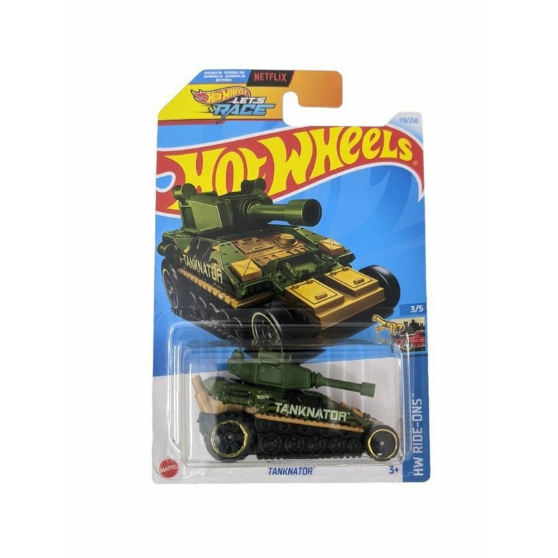 EXCLUSIVE Hotwheels tanknator