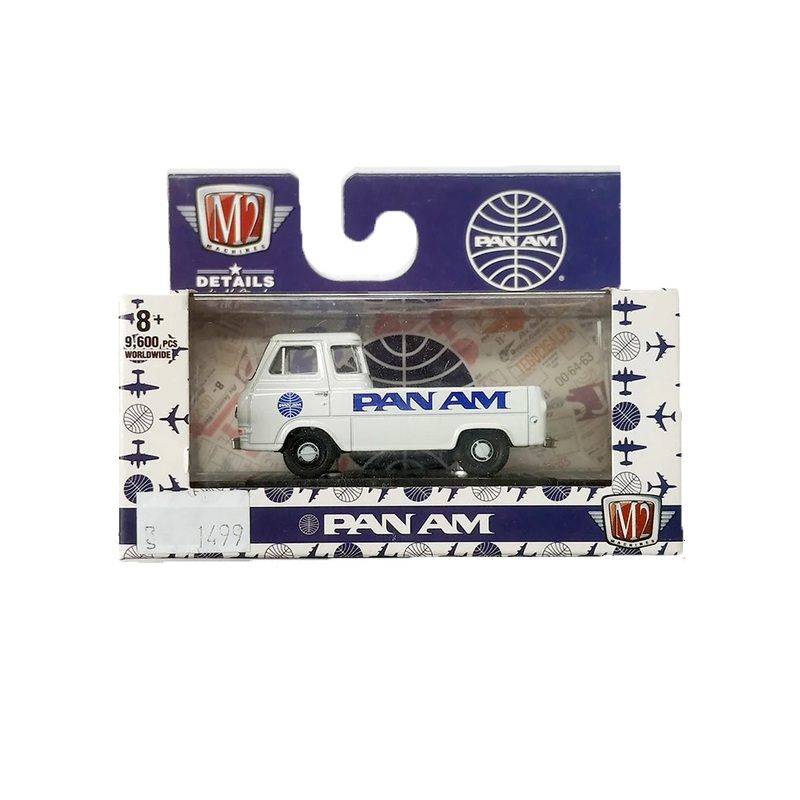 EXCLUSIVES M2 Machines PANAM 1965 Ford Econoline Truck