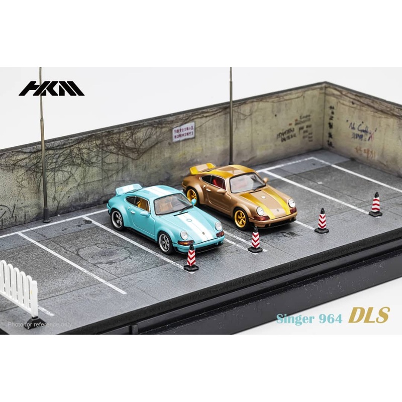 HKM 1:64 Singer 964 DLS|Gold|Tiffany