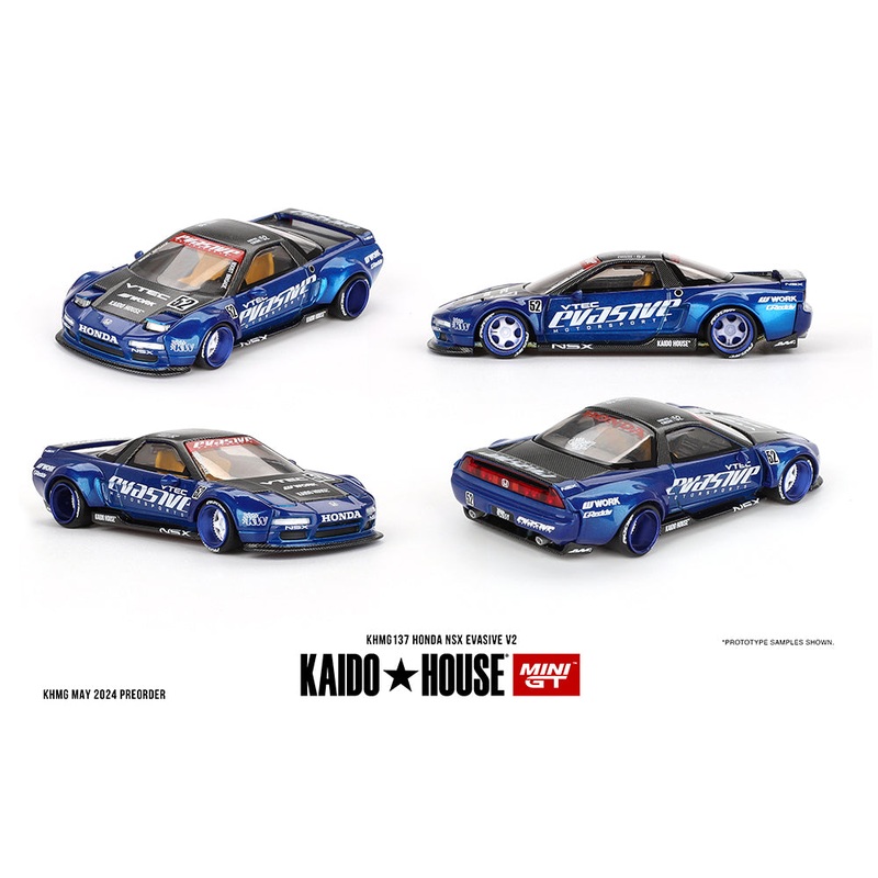 KaidoHouse x Mini GT 1/64 Honda NSX Evasive V2