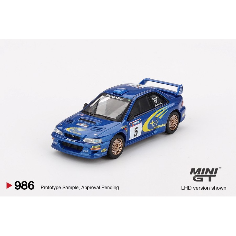 Mini GT 1/64 Subaru Impreza WRC99 1999 Rally Australia Winner #5  Australia Exclusive