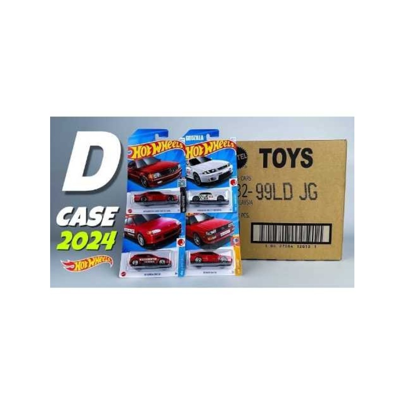 Pre order Hotwheels imported D case 2024 contains 72 cars (special offer) ETA 2 month