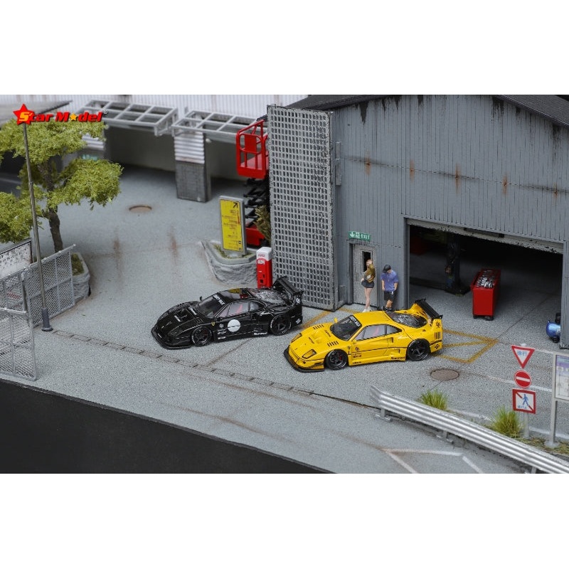 Star Model 1/64 F40 WildBody|Black|Yellow|Normal|Deluxe