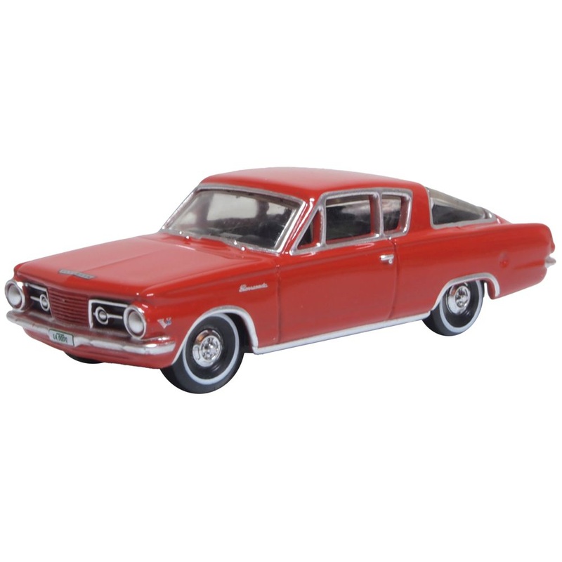 1965 Plymouth Barracuda Medium Red 1:87