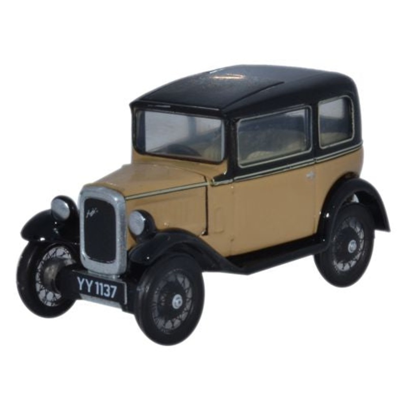 Austin Seven RN Saloon Fawn - 1:76 Scale