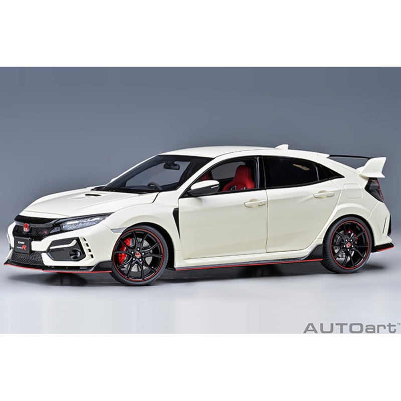 AUTOart 2021 Honda Civic Type R (FK8) Championship White 1:18