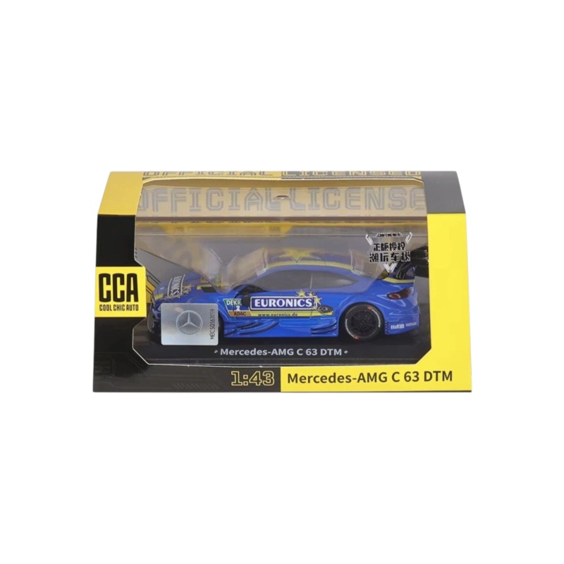 CCA Mercedes-AMG C 63 DTM 1:43 Scale Diecast (With Acrylic Case)