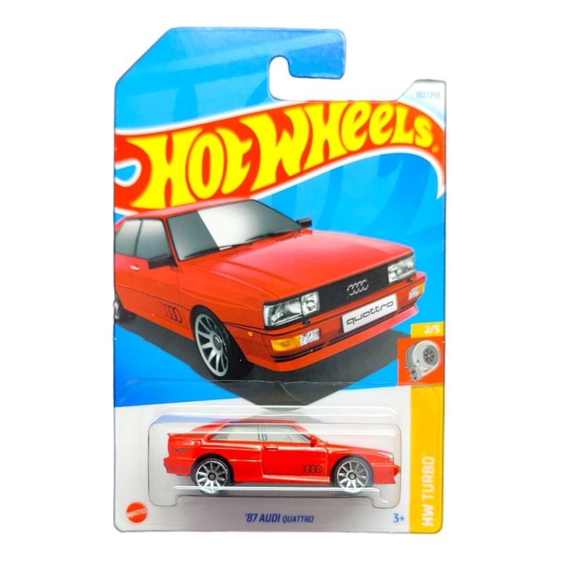 EXCLUSIVE Hotwheels 87 Audi Quattro