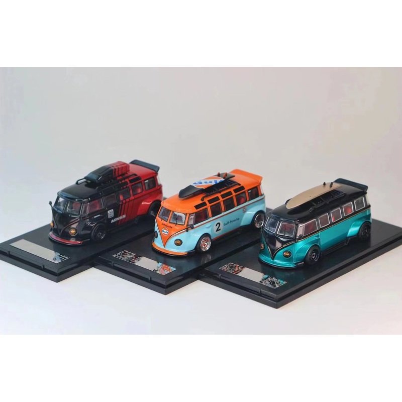 Liberty64 1/64 VW T1|Gulf|Advan|Green