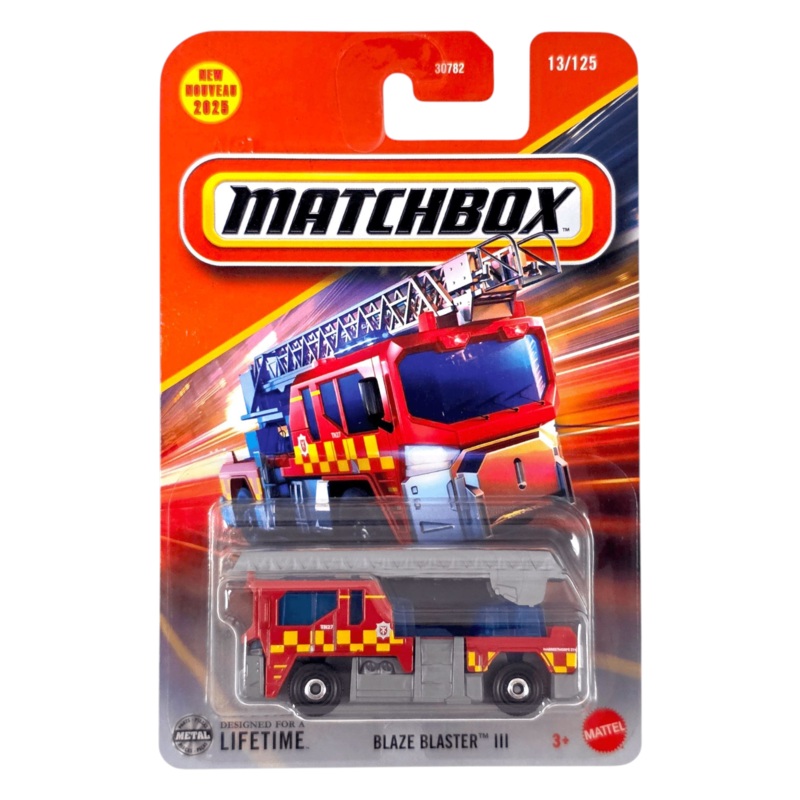 Matchbox Blaze Blaster III Imported Mainline 1:64 Scale