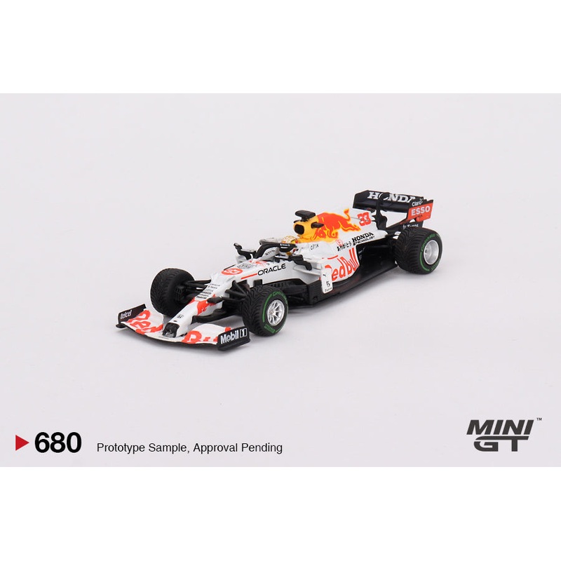 Mini GT 1/64 Red Bull RB16B #33 Max Verstappen 2021 Turkish Grand Prix 2nd Place  MiJo Exclusives