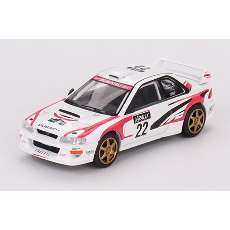 Mini GT 1/64 Subaru Impreza WRC98 1999 Rally Tour de Corse #22 ***in clamshell blisters***