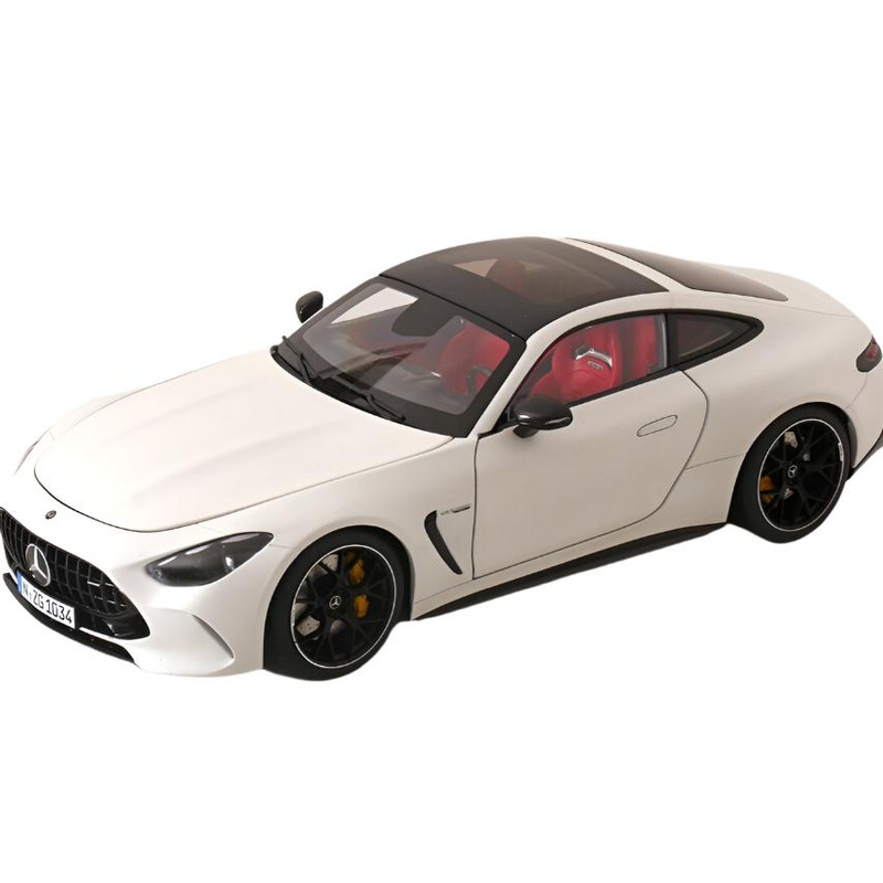 NZG 2023 Mercedes Benz AMG GT63 Coupe (C192) Opalith White 1:18
