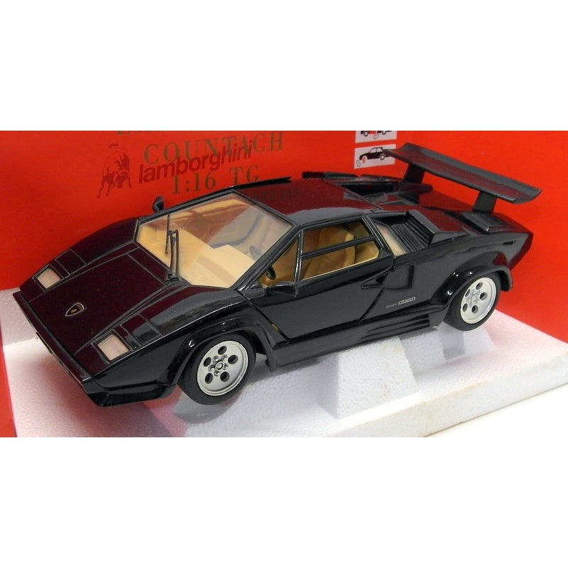 Polistil 1/16 Scale Diecast - 01695 Lamborghini Countach Black
