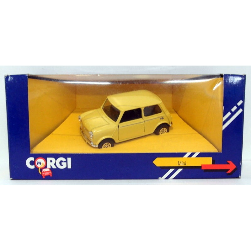 Corgi 1/36 Scale Diecast C330/9 - Austin Mini - Yellow