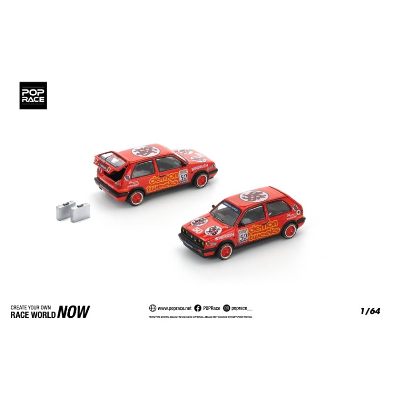 [ETA:  Dec 2025 ] Pop Race 1/64 Golf GTI Mk2 Demon Tweeks BTCC
