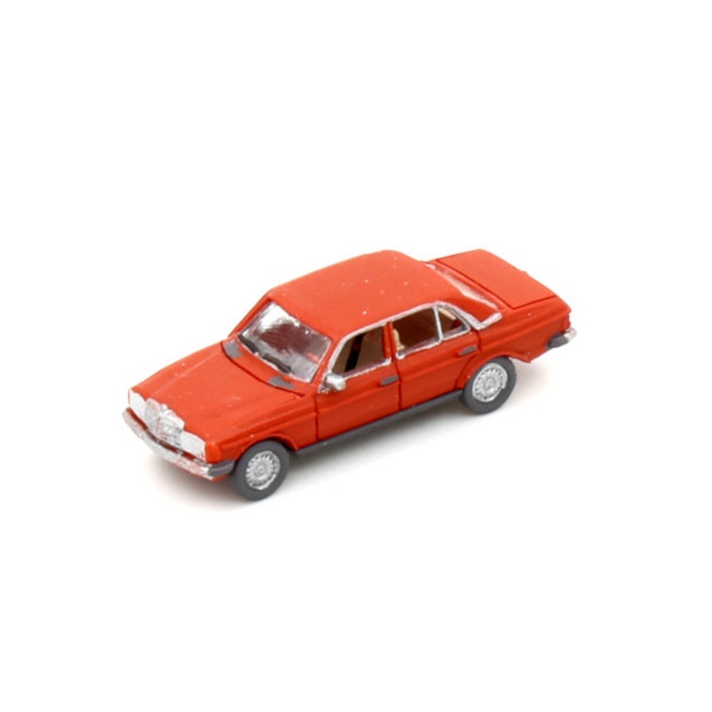 Finished model car Mercedes-Benz 200 W123  Red