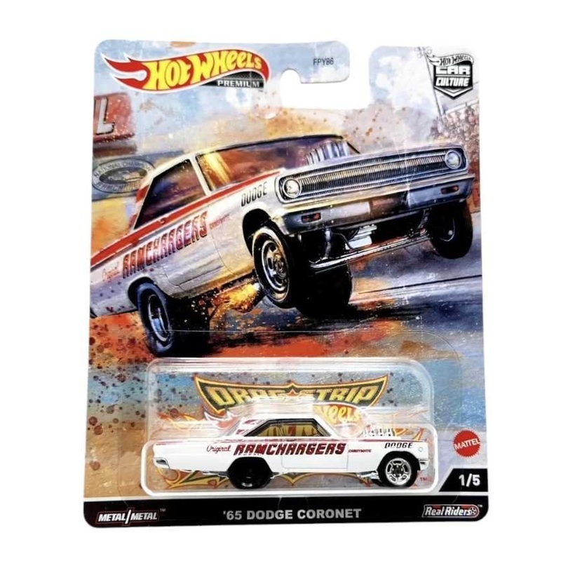 Hotwheels 65 Dodge coronet Dragstrip Imported Premium 1:64