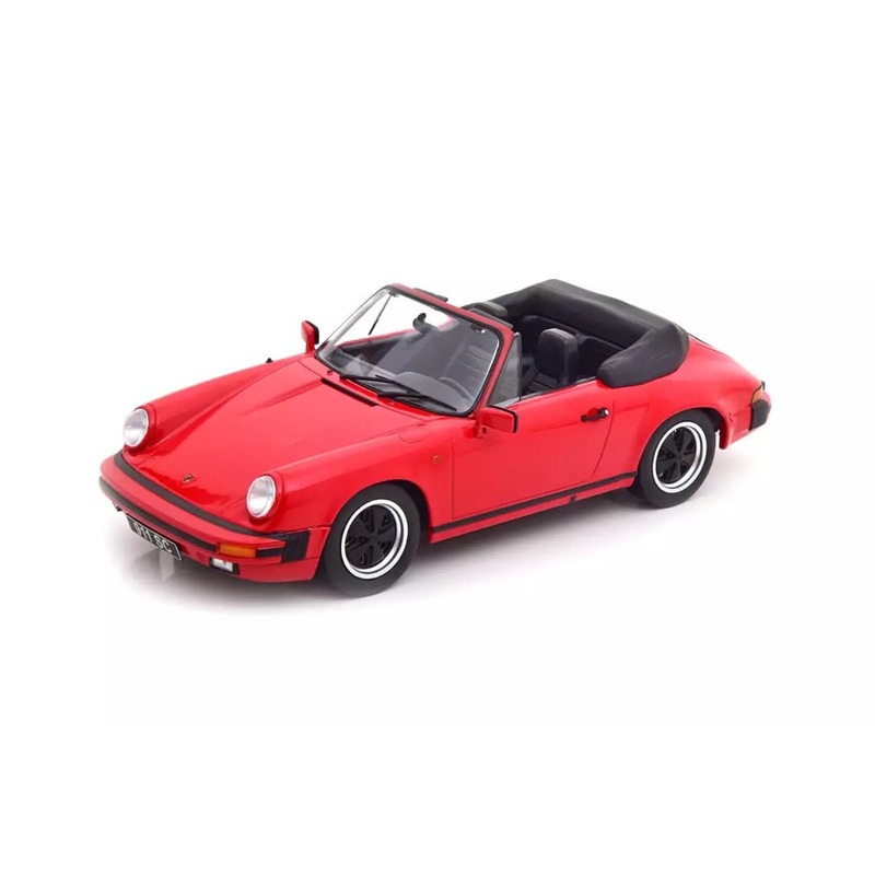 KK Scale Porsche 911 SC Cabriolet 1983 G Series Red 1:18