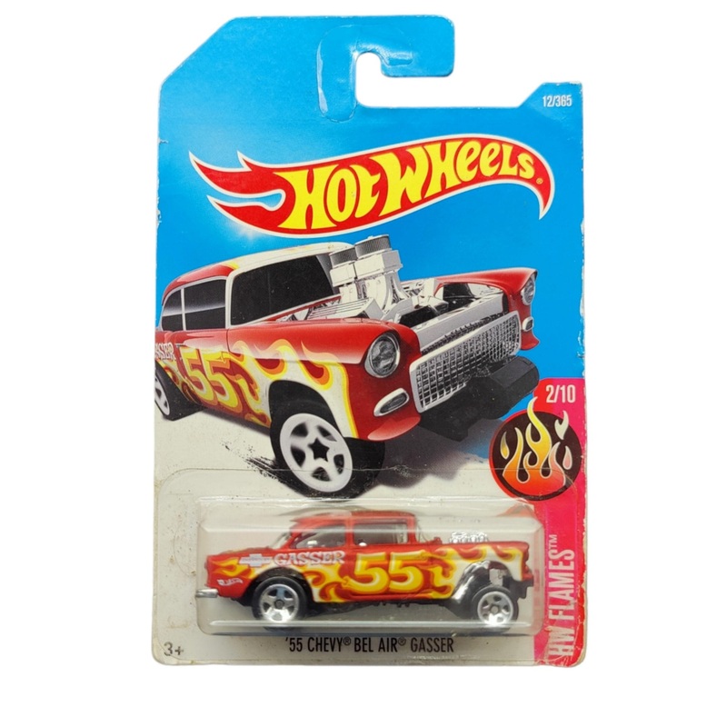 PRE-OWNED Hot Wheels 55 Chevy Bel Air Gasser