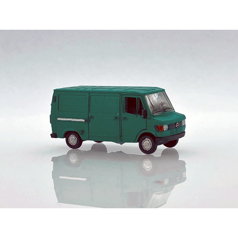 Ready-made model Mercedes-Benz 207D Van Turquoise