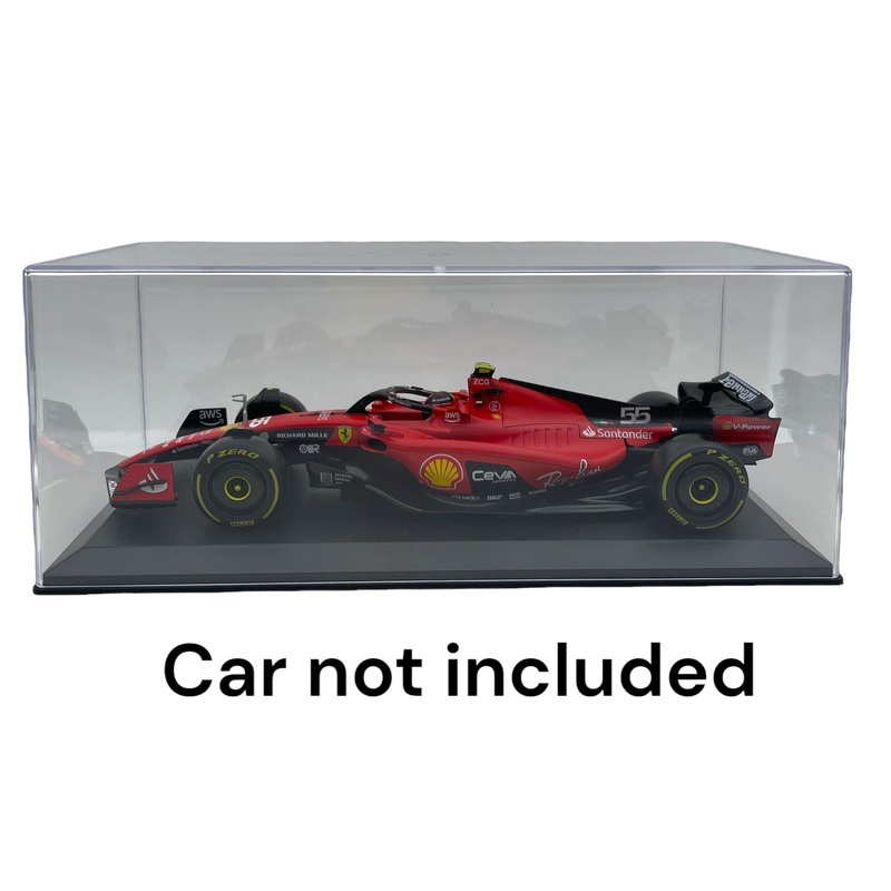 Vetrina Display Case Plexi-Glass with Black Base 1:18