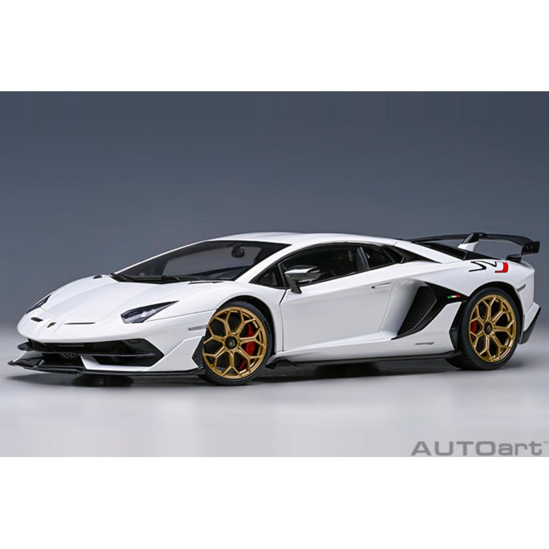 AUTOart 2016 Lamborghini Aventador SVJ Bianco Asopo (Pearl White) 1:18