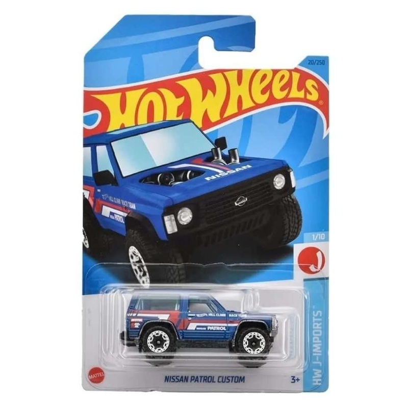 EXCLUSIVE Hotwheels Nissan patrol custom (Blister Damage car mint condition)
