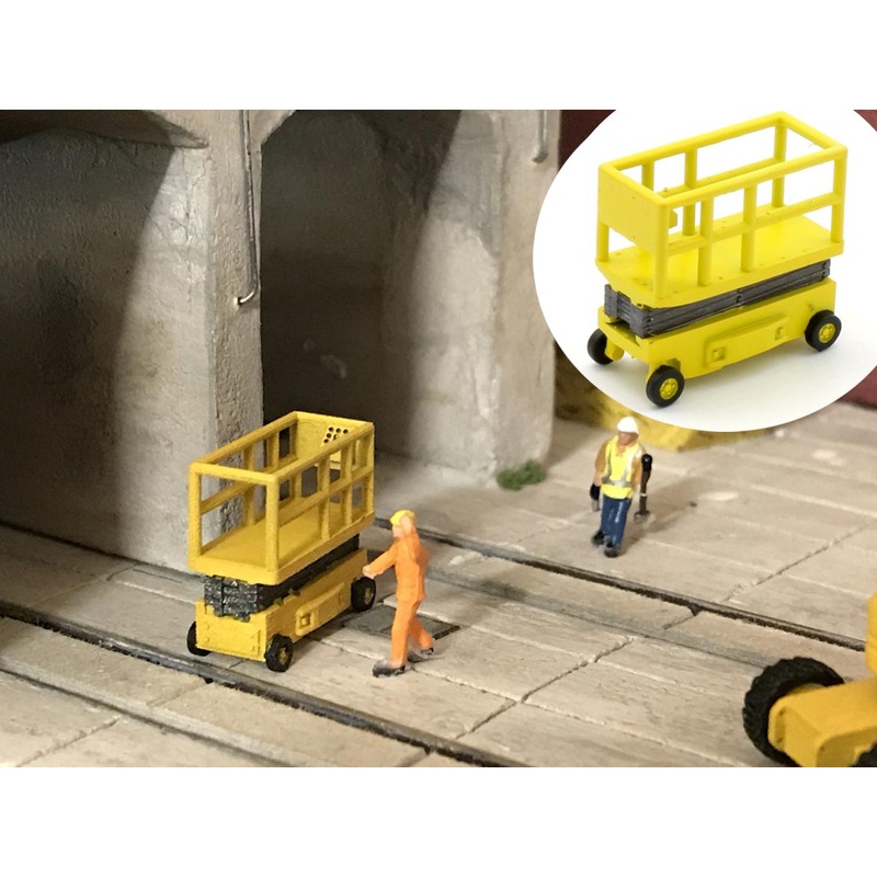 Finished model scissor lift