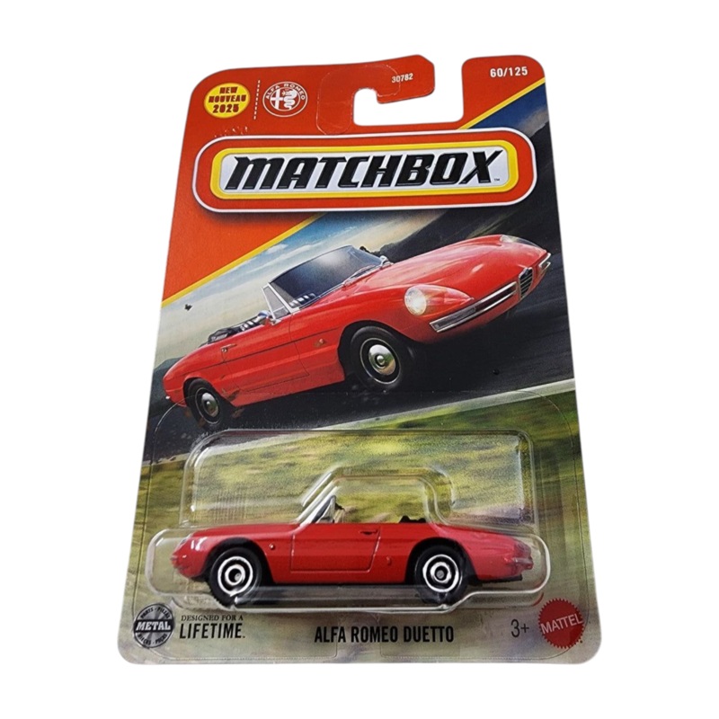 Matchbox Alfa Romeo Duetto Mainline 1:64 Scale