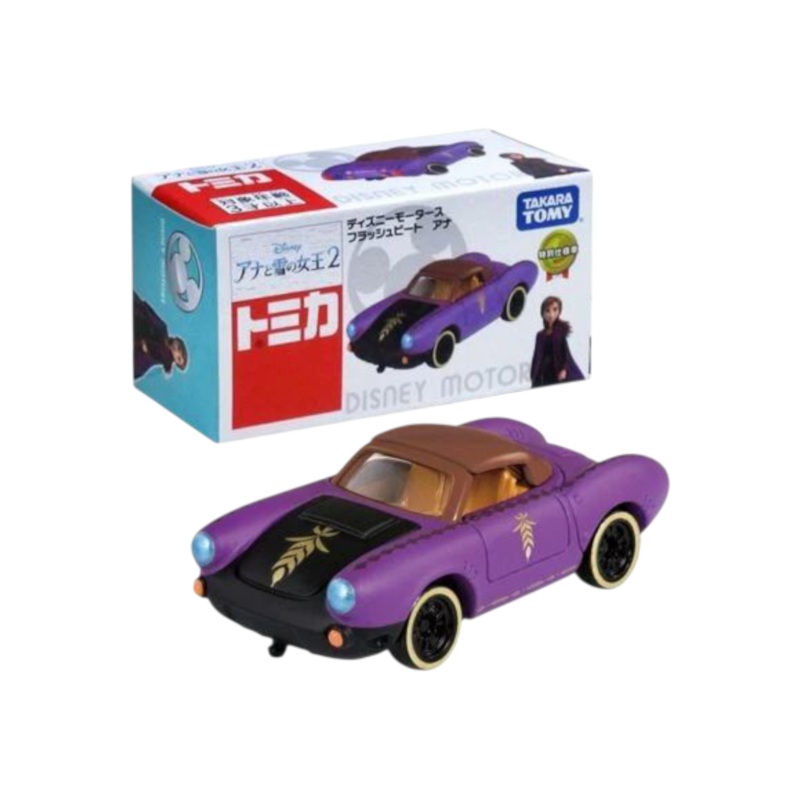 Takara Tomy Tomica Disney Motor Flash Beat Anna 1:64 Scale