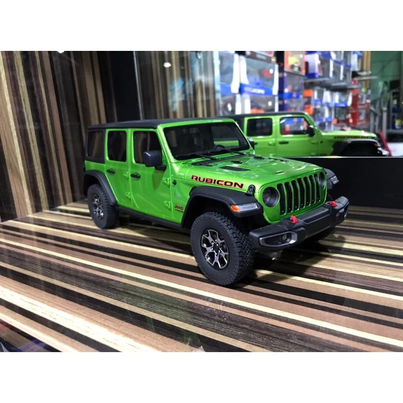 1/18 Diecast Jeep Rubicon Green GT Spirit Scale Model Car