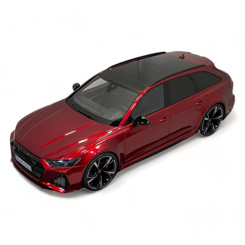 1/18 Diecast Motor Helix Audi RS 7 AVANT RED Scale Model Car