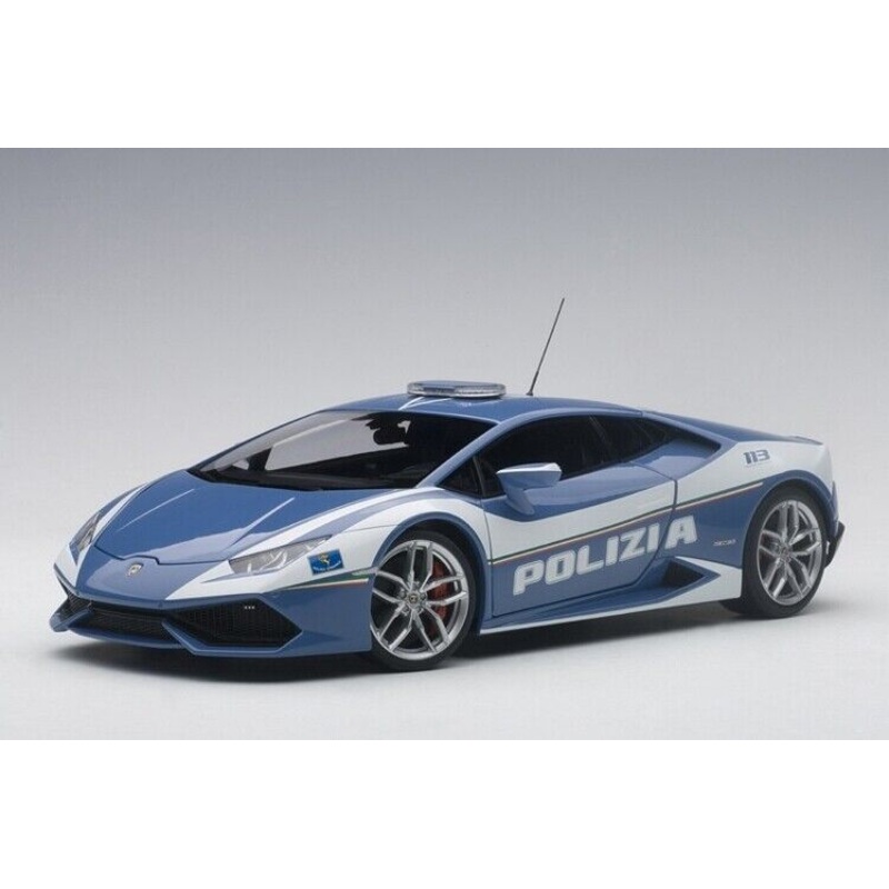 AUTOart 2014 Lamborghini Huracan LP610 Police Car Polizia Italiana 1:18