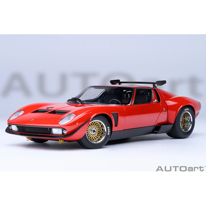 AUTOart Lamborghini Miura SVR Jota Red 1:18