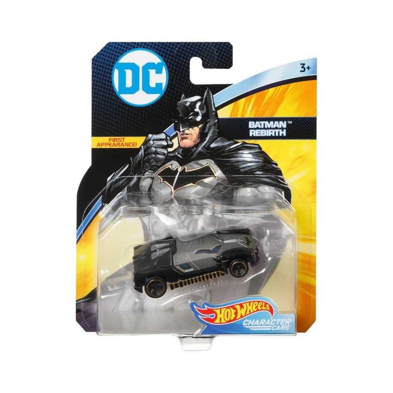 Exclusive Hotwheels DC batman Rebirth Charecter Cars
