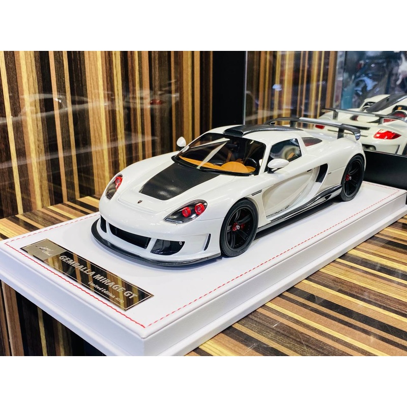 Exclusive IVY Models Gemballa MIRAGE GT [Resin | Pearl White | Limited Edition]